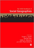 Cover: The SAGE Handbook of Social Geographies - SAGE Publications Ltd