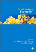 Cover: The SAGE Handbook of Evaluation - SAGE Publications Ltd