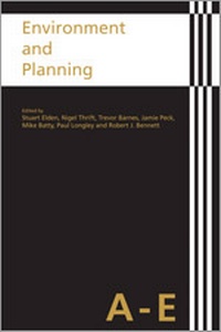 Enlarge image Cover: Environment and Planning - SAGE Publications Ltd