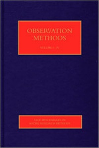 Enlarge image Cover: Observation Methods - SAGE Publications Ltd