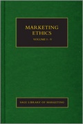 Cover: Marketing Ethics - SAGE Publications Ltd