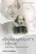 Cover: Shakespeare's Ideas - Wiley-Blackwell