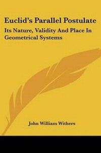 Abbildung von: Euclid's Parallel Postulate - Kessinger Publishing