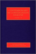 Cover: Contemporary Studies in Conversation Analysis - SAGE Publications Ltd