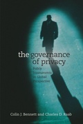 Cover: The Governance of Privacy - MIT Press