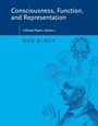 Cover: Consciousness, Function, and Representation: Volume 1 - MIT Press