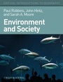 Cover: Environment and Society - Wiley-Blackwell