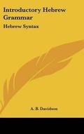 Cover: Introductory Hebrew Grammar - Kessinger Publishing
