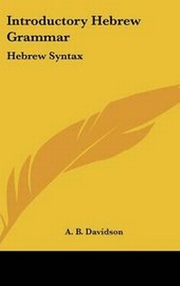 Enlarge image Cover: Introductory Hebrew Grammar - Kessinger Publishing