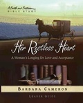 Cover: Her Restless Heart - Women's Bible Study Leader Guide - Abingdon Press