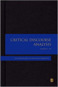 Enlarge image Cover: Critical Discourse Analysis - SAGE Publications Ltd
