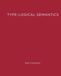 Cover: Type-Logical Semantics - MIT Press
