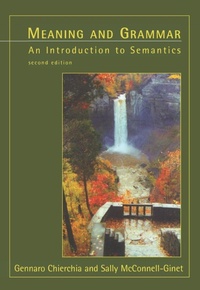 Enlarge image Cover: Meaning and Grammar - MIT Press