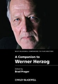 Cover: A Companion to Werner Herzog - Wiley-Blackwell