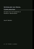 Cover: Nationalism and Social Communication - MIT Press