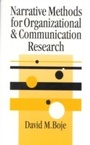 Cover: Narrative Methods for Organizational & Communication Research - SAGE Publications Ltd