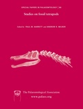 Cover: Special Papers in Palaeontology, Studies on Fossil Tetrapods - Wiley
