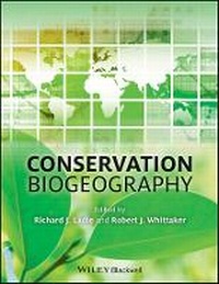 Enlarge image Cover: Conservation Biogeography - Wiley-Blackwell