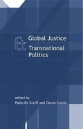 Cover: Global Justice and Transnational Politics - MIT Press