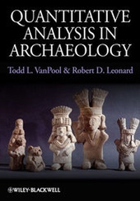Enlarge image Cover: Quantitative Analysis in Archaeology - Wiley-Blackwell