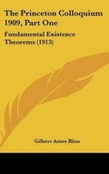 Cover: The Princeton Colloquium 1909, Part One - Kessinger Publishing