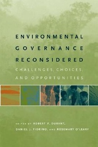 Enlarge image Cover: Environmental Governance Reconsidered - MIT Press