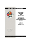 Cover: Survival, Evasion, and Recovery - Brownstone Books,U.S.