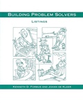 Cover: Building Problem Solvers Listings - 3.5 - MIT Press