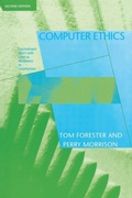 Cover: Computer Ethics - MIT Press