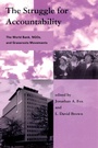 Cover: The Struggle for Accountability - MIT Press