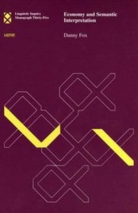 Abbildung von: Economy and Semantic Interpretation - MIT Press