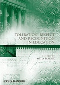 Cover: Toleration, Respect and Recognition in Education - Wiley-Blackwell