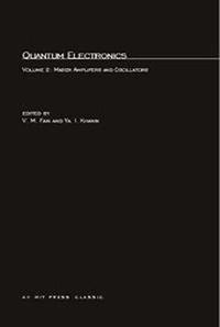 Enlarge image Cover: Quantum Electronics: Volume 2 - MIT Press