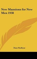 Cover: New Mansions for New Men 1938 - Kessinger Publishing