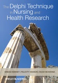 Cover: The Delphi Technique in Nursing and Health Research - Wiley-Blackwell