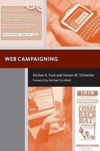 Enlarge image Cover: Web Campaigning - MIT Press