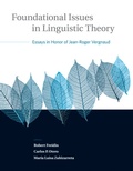 Cover: Foundational Issues in Linguistic Theory: Volume 45 - MIT Press