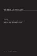Cover: Schools and Inequality - MIT Press