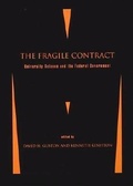 Cover: The Fragile Contract - MIT Press