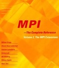 Cover: MPI - The Complete Reference: Volume 2 - MIT Press