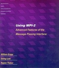 Cover: Using MPI-2 - MIT Press