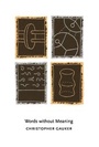 Cover: Words without Meaning - Bradford Books