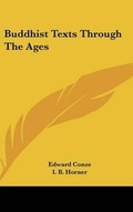 Cover: Buddhist Texts Through The Ages - Kessinger Publishing