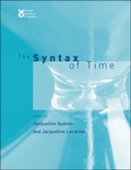 Cover: The Syntax of Time: Volume 40 - MIT Press
