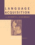 Cover: Language Acquisition - Bradford Books