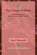 Cover: The Critique of Power - MIT Press