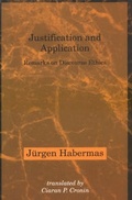 Cover: Justification and Application - MIT Press