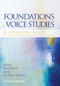 Abbildung von: Foundations of Voice Studies - Wiley-Blackwell