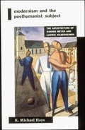 Cover: Modernism and the Posthumanist Subject - MIT Press