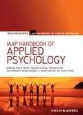 Cover: IAAP Handbook of Applied Psychology - Wiley-Blackwell